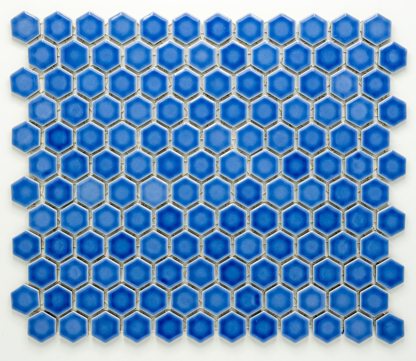 Mosaik Hexagon H HX 6471 blau 2,3x2,6 glänzend