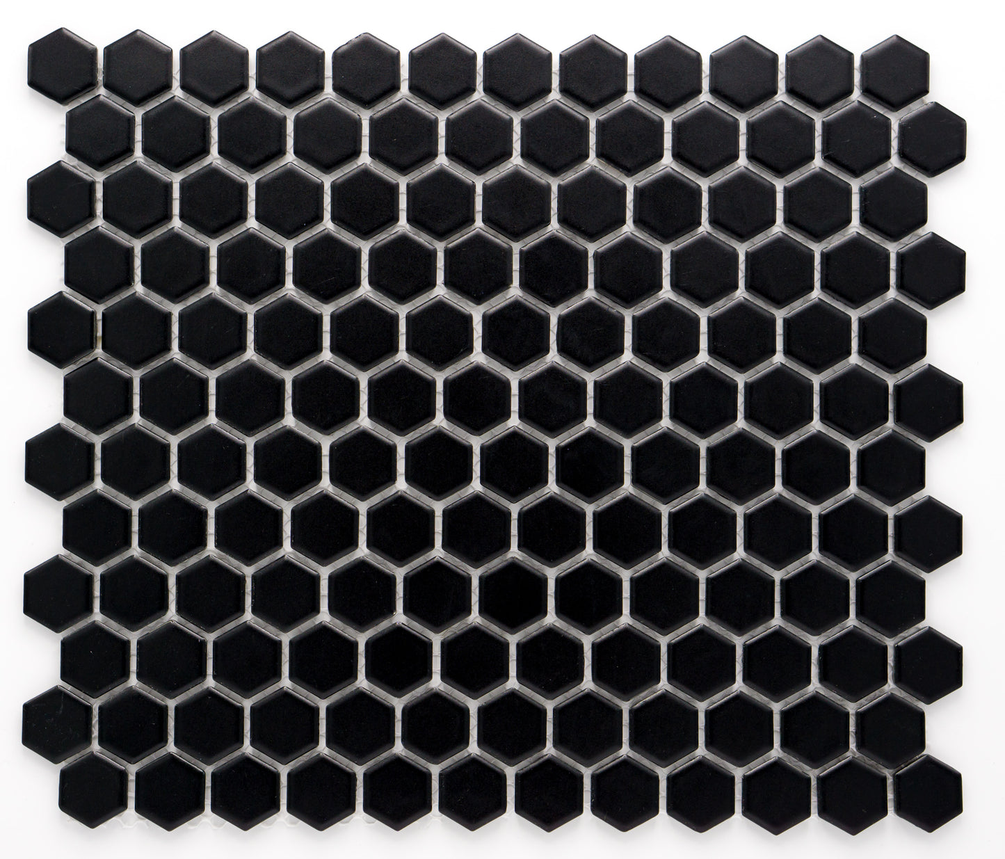 Mosaik Hexagon H HX 890 schwarz 2,3x2,6 matt