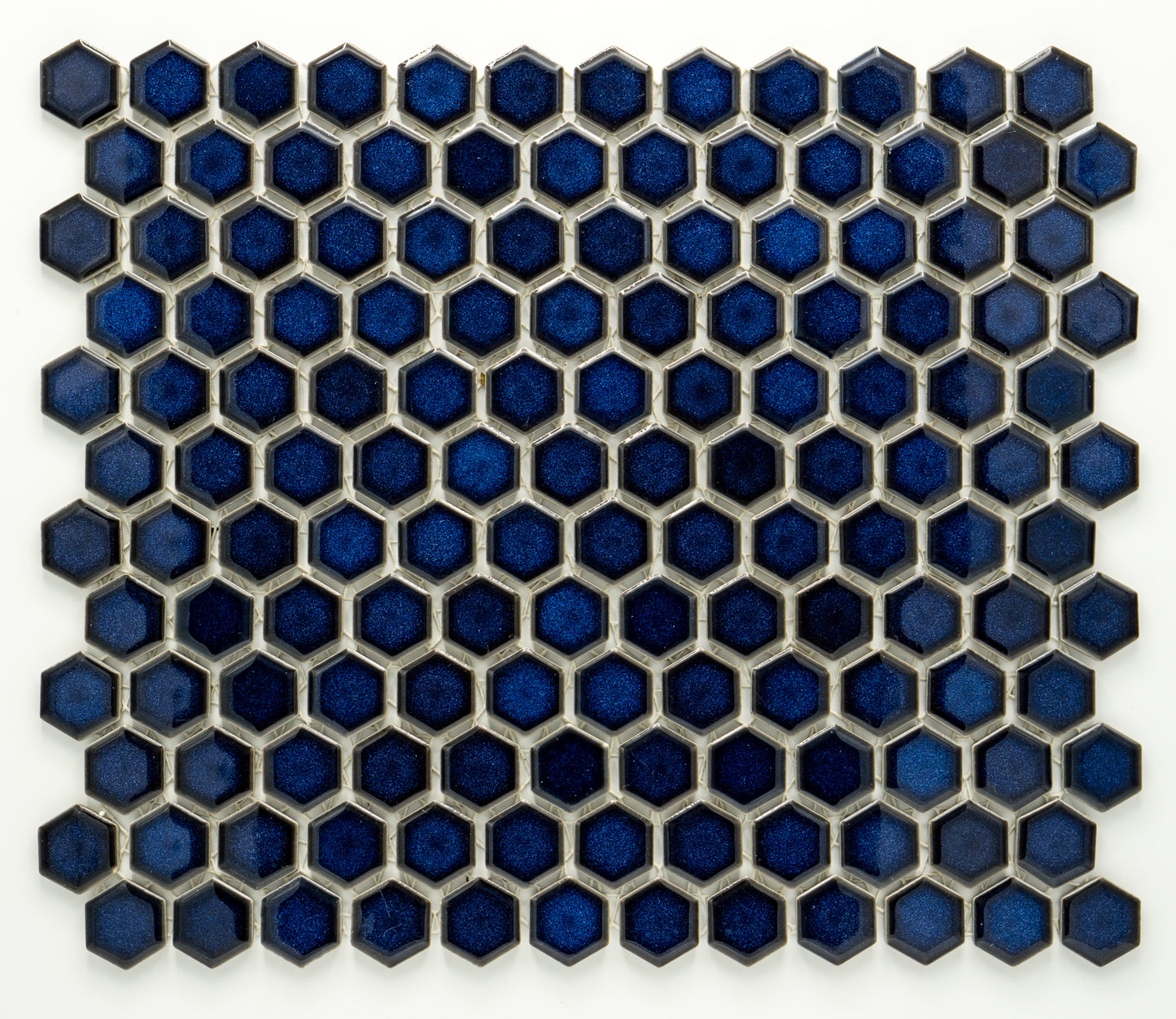 Mosaik Hexagon H HX BL 10 Kobalt 2,3x2,6 Glanz