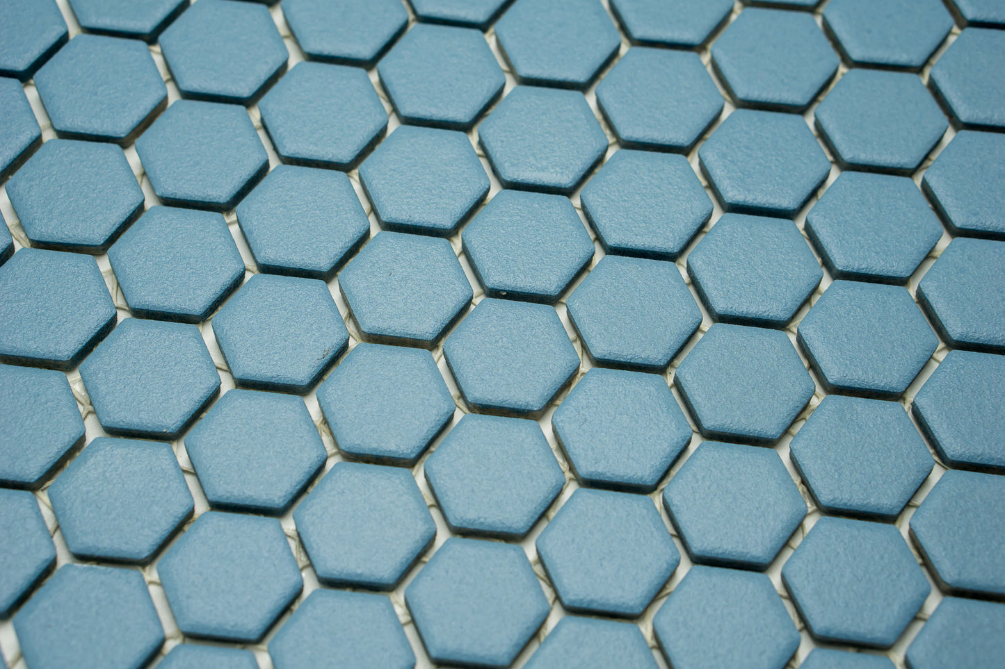 Mosaik Hexagon H HXA 23 blau 2,3x2,6 matt rutschfest