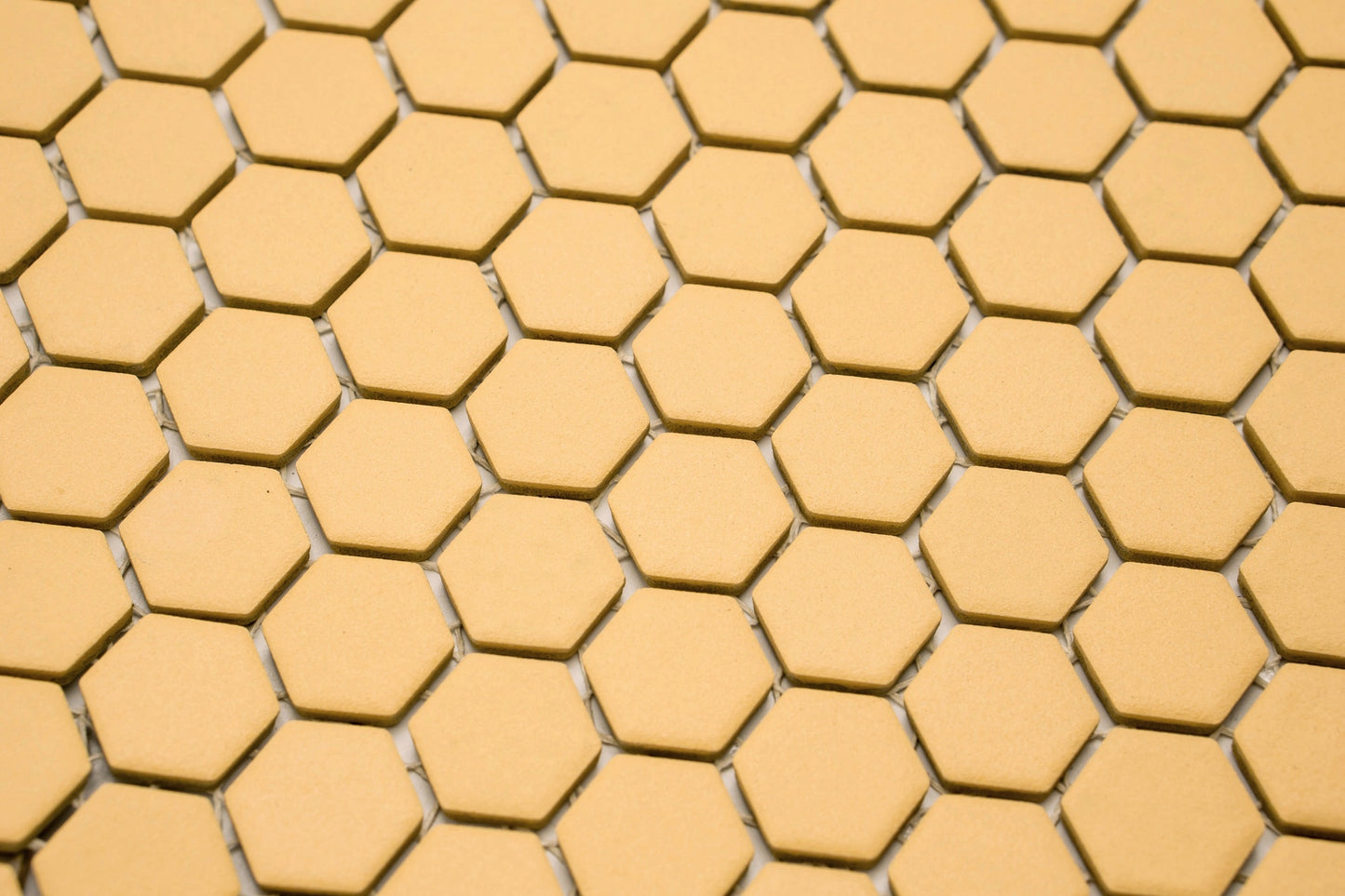 Mosaik Hexagon H HXA 27 gelb 2,3x2,6 matt rutschfest