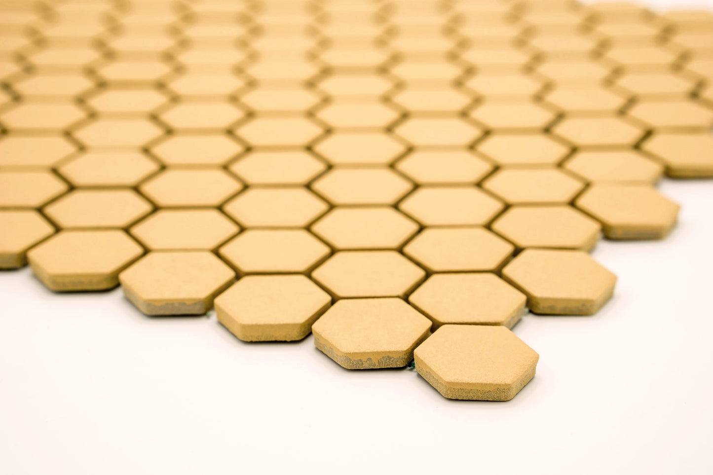 Mosaik Hexagon H HXA 27 gelb 2,3x2,6 matt rutschfest