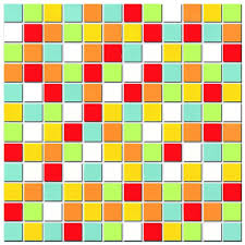 Mosaikmischung Happy 30x30