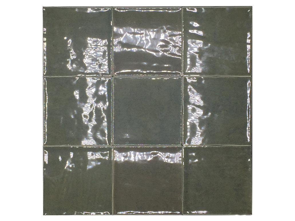 Fliese Atelier Retro Vert Emeraude 10×10