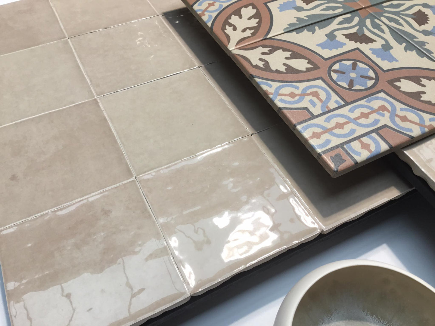 Atelier Retro Taupe Fliese 6,2×25