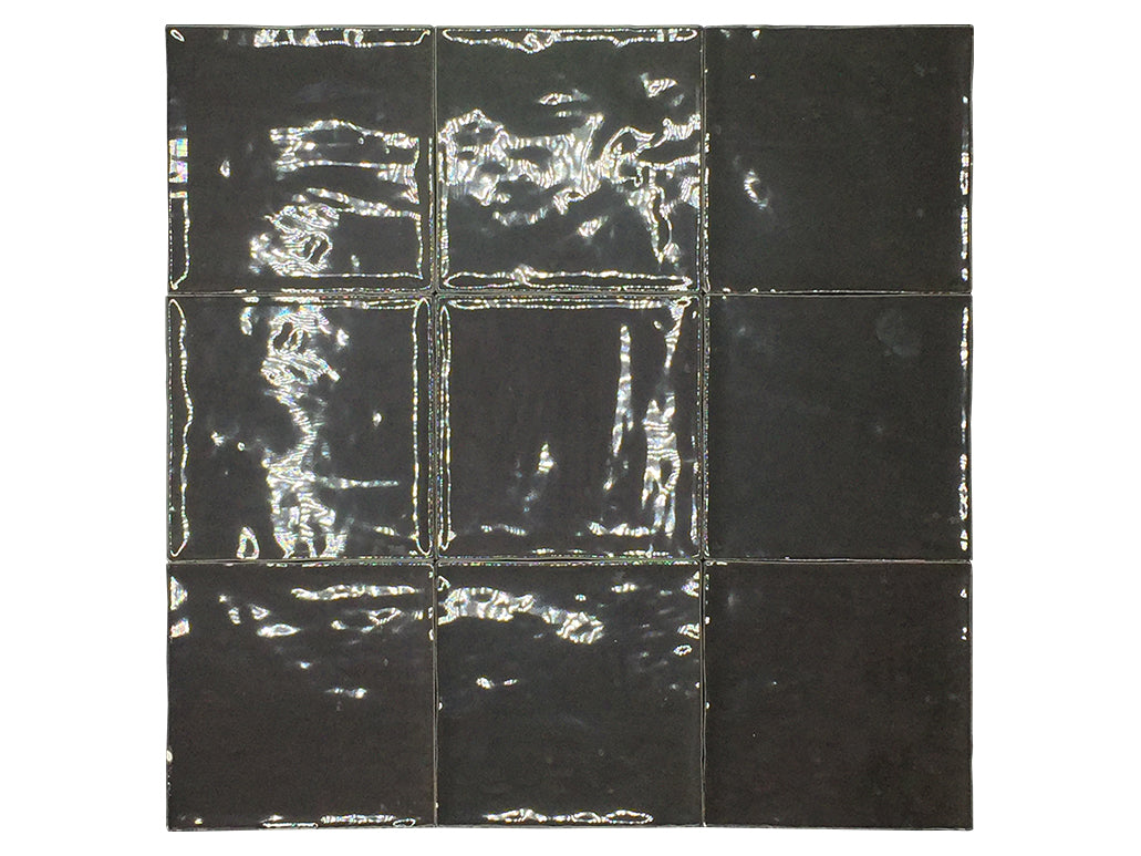 Atelier Retro Noir 10×10 Fliese
