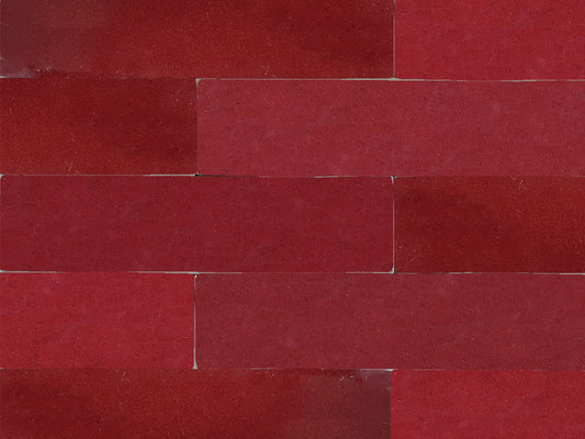 Fliese Atelier Retro Bordeaux 6,2×25