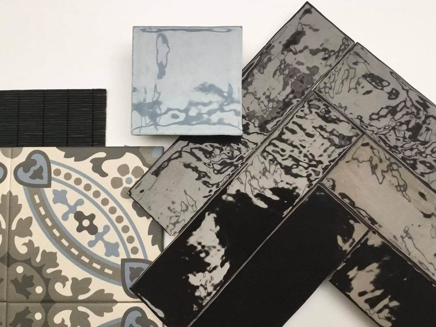 Atelier Retro Noir Fliese 6,2×25