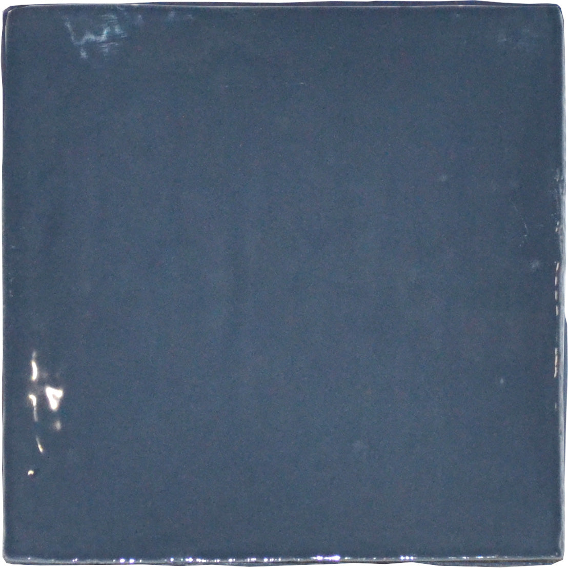 Fliese Crayon Ash Blue glänzend 13x13