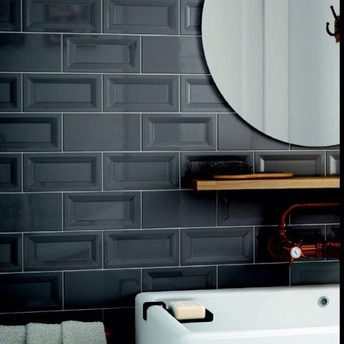 Tile Evolution & Inmetro schwarz matt 7,5x15