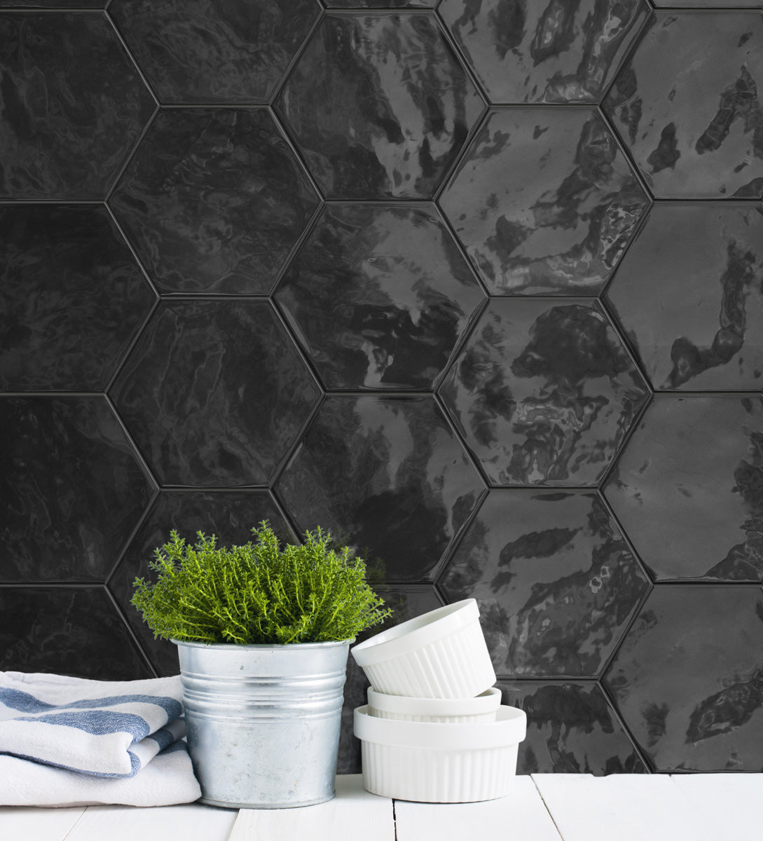 Hexa Wall Black Swan 17,3x15