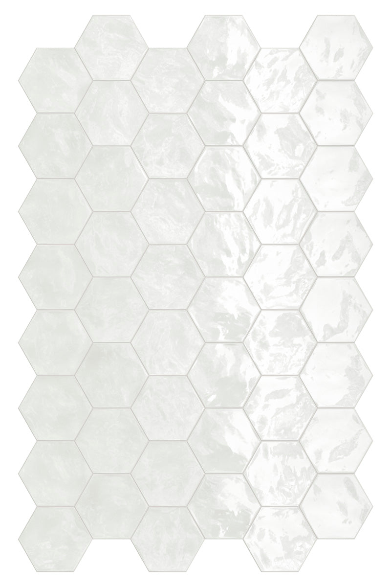 Fliese Hexa Wall Zitronensorbet 17,3x15