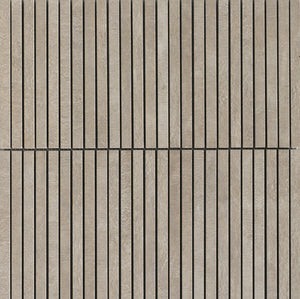 Icon Taupe Back Stripes 30x30 Fliese