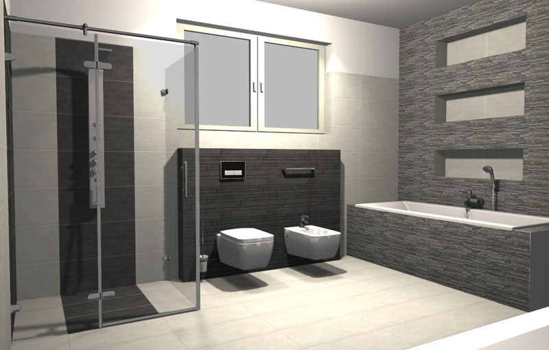Fliesenleger JET Basis gris 30x90