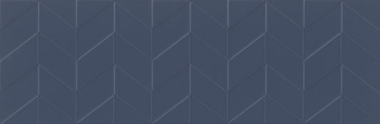 Love You Navy Structure Satin 29x89 Fliese