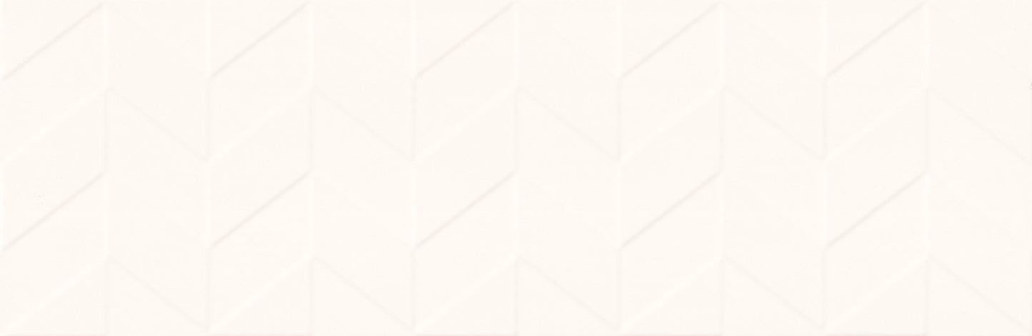 Wandverkleidung Love You White Structure Satin 29x89