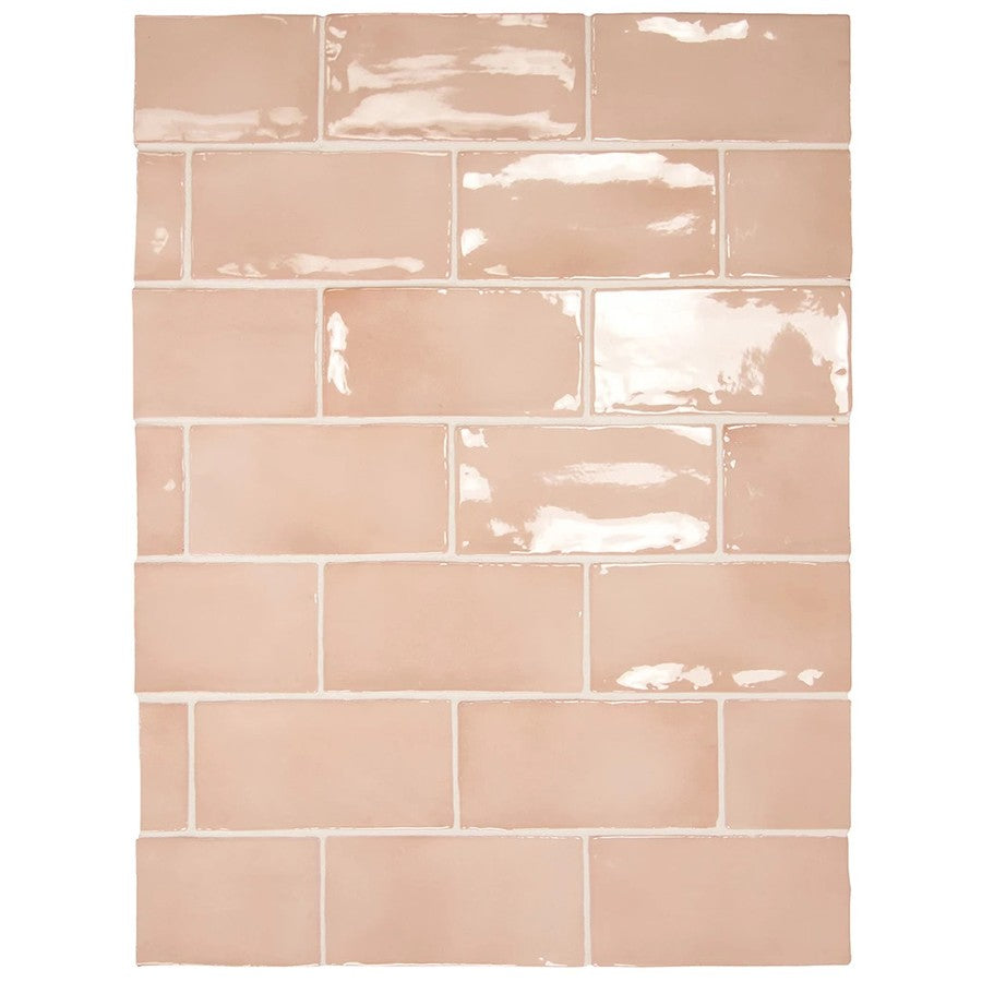 Manacor Pink 7,5 x 15 Fliese