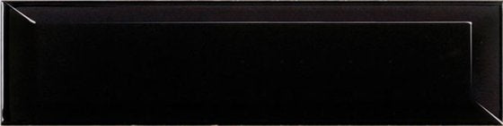 Fliese Metro schwarz 7,5x30