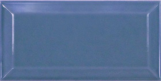 Fliese Metroblau 7,5x15