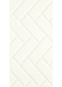 Fliese Moonlight Bianco A strukturiert rektifiziert 29,5x59,5