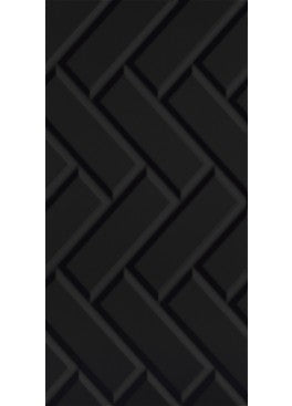 Fliese Moonlight Nero A Strukturiert rektifiziert 29,5x59,5