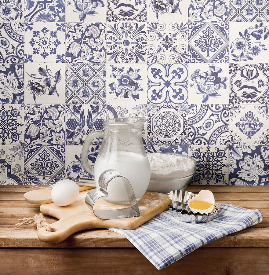 Fliese Porto Dekor Bianco 15x15