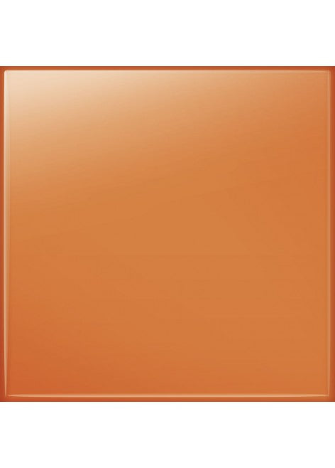 Fliese Pastele Orange glänzend 20x20