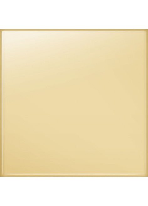 Fliese Pastele Vanille glänzend 20x20