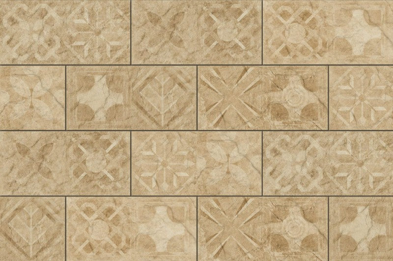 Torstone Beige Dekorfliesenstreifen 14,8x30