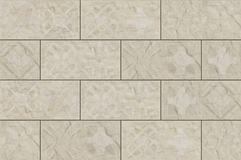 Torstone Bianco Dekor Fliesenstreifen 14,8x30