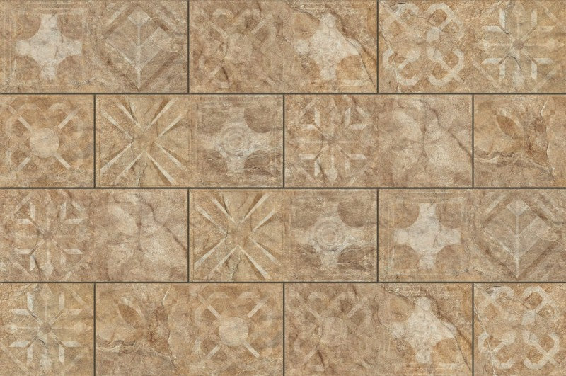 Torstone Brown Decor Wandband 14,8x30