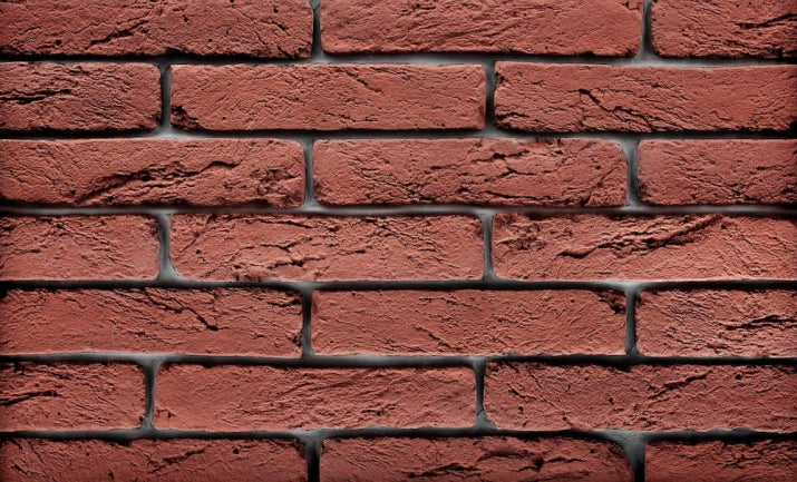 Fassadenstreifenziegel FIG Brauner Ziegel 6,5×29 Ecke