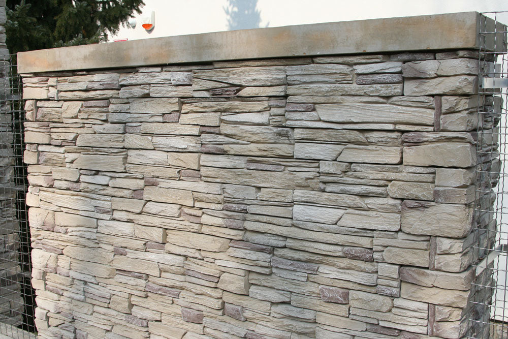 Verkleidungsstein TVD Split Slate Toronto 20×10 Cornerstone