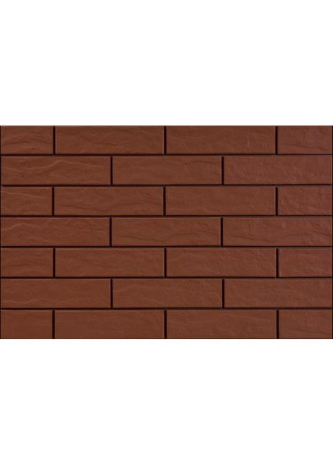 Fassadenband Burgunder Struktur 6,5x24,5