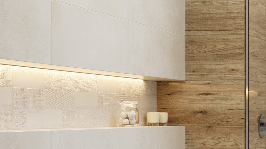 Dekor Oregon Creme Relief 25x75