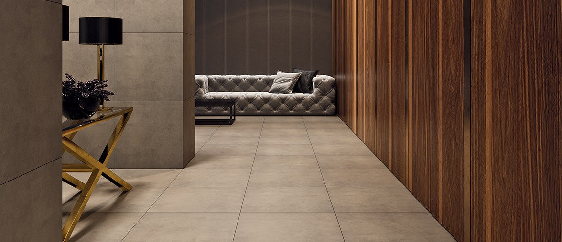 Fliese Qubus Beige Rektifiziert 60x60 Mat