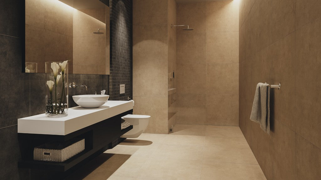Fliese Qubus Beige Rektifiziert 29,7×60 Mat