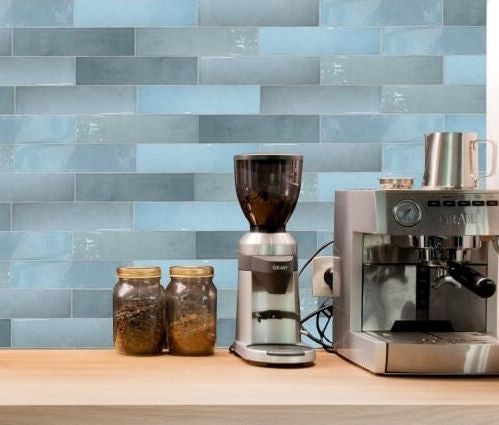 Fliese Atelier Retro Türkis 10×10