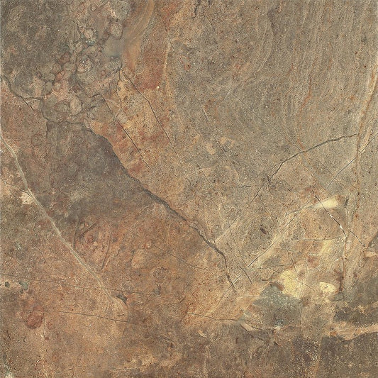 Fliese Rustyk Braun 42x42