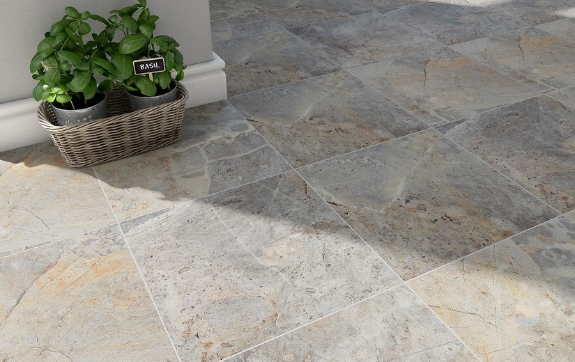 Fliese Rustyk Grau 42x42
