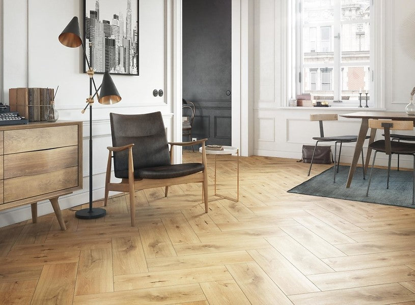 Fliese Sandholz Beige 18,5x59,8