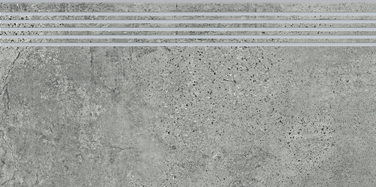 Pflasterstein Newstone Graue Treppe 30x60