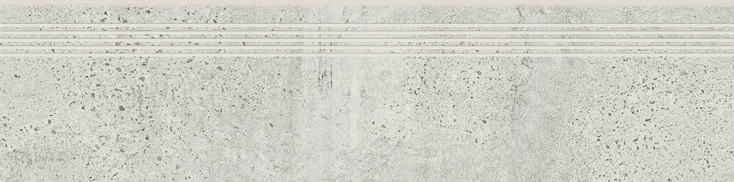 Pflasterstein Newstone Hellgraue Treppe 30x120