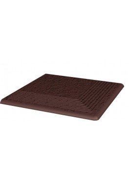 Treppenhaus-Eckklinker Naturbraun Duro 30x30