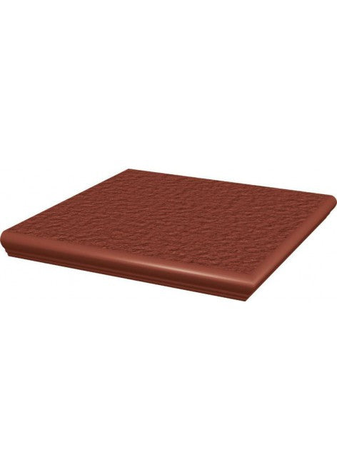 Treppen-Eckklinker Natur Rosa Duro 33x33