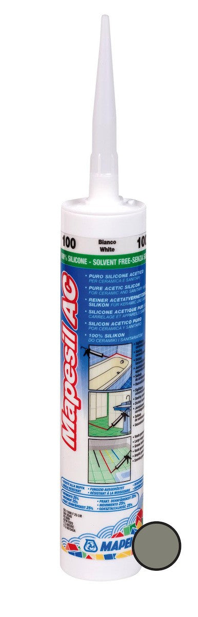 Silikon Mapei Mapesil AC 310 ml Zementgrau 113