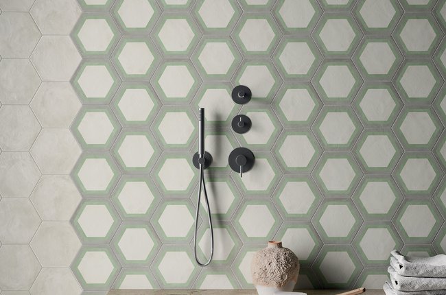 Terra Art Menta Hexagon 21,6x25 Fliese
