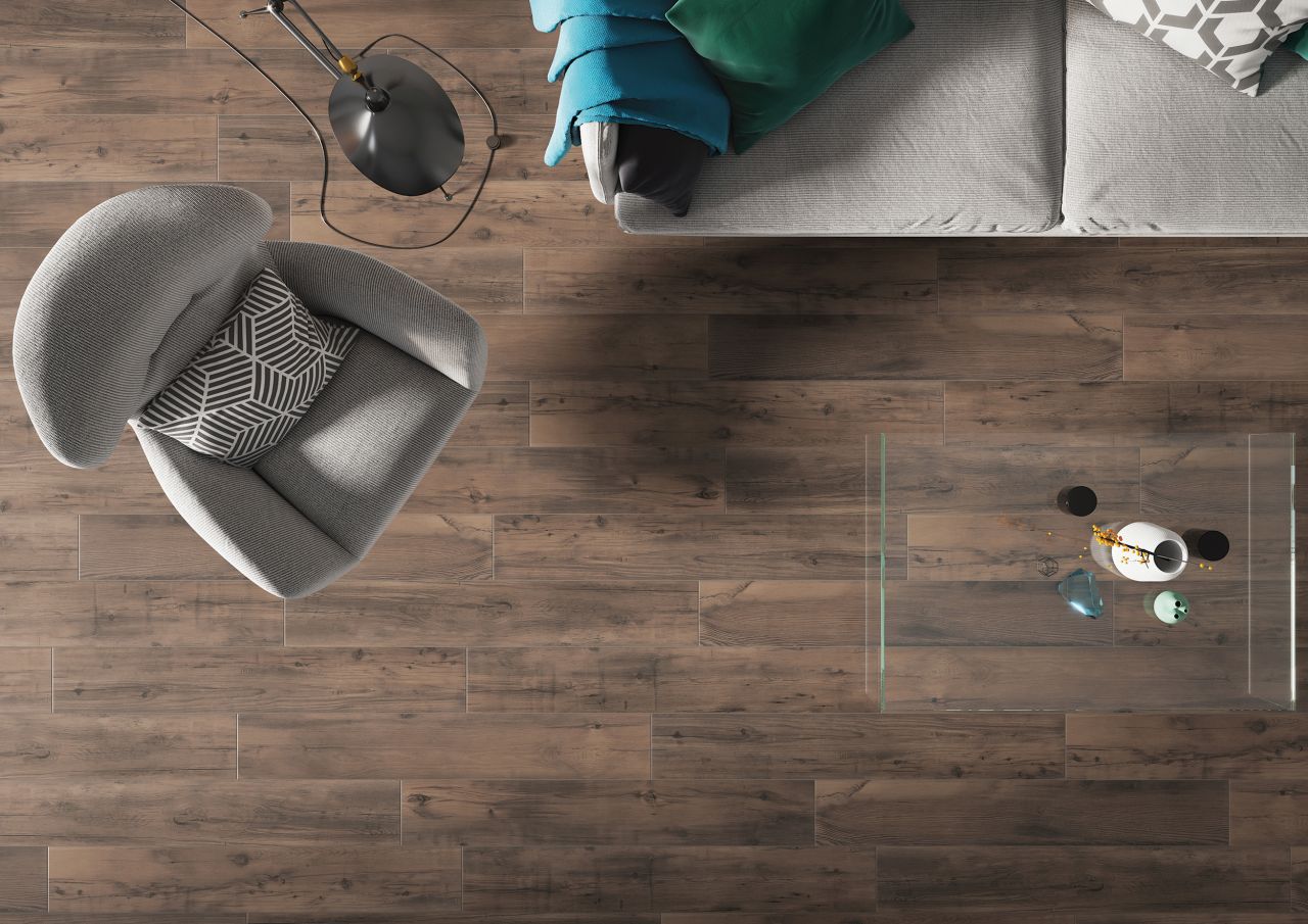 Fliese Tonella Brown Rektifiziertes Mosaik 29,7x29,7