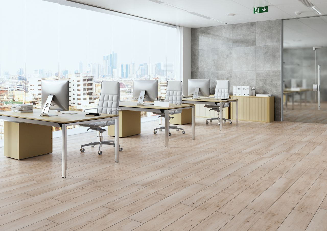 Fliese Tonella Creme rektifiziert 19,3x120,2
