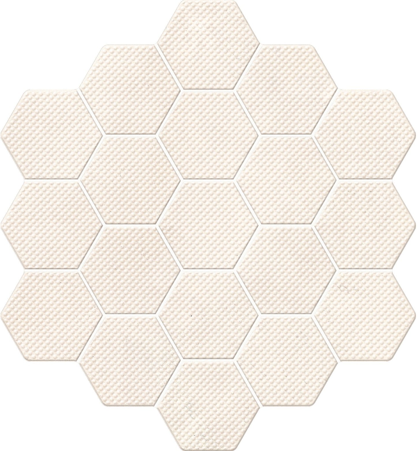 Tile Trail Mix-Bone Dekor Sechseck 21,3x23,1